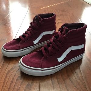 Vans (maroon)